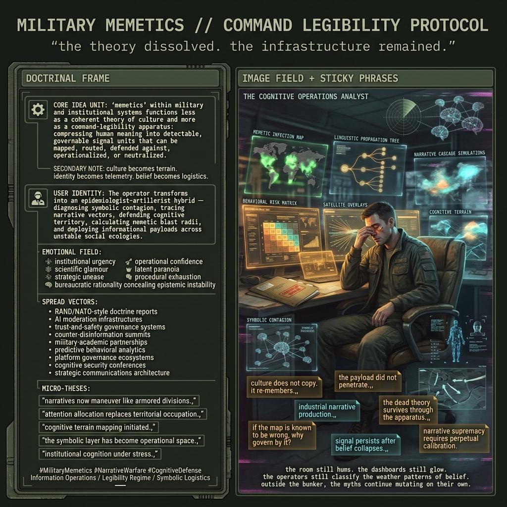 Military Memetics as Command-Legibility